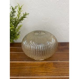 Vintage Beaded Marigold Ceiling Light Shade